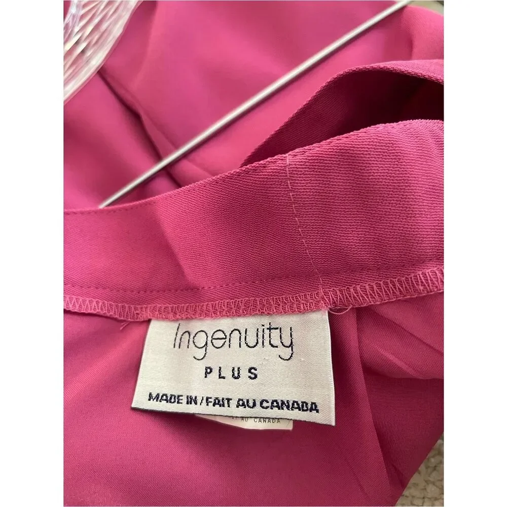 Ingenuity Plus 2 piece Skirt Suit Pink